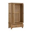 Hopewood Oak 2 Door 1 Drawer Wardrobe thumbnail 3