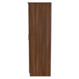 Clearance - Gina Walnut 2 Door Plain Tall Wardrobe - FSS16432