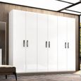 Modern Mara White 6 Door Wardrobe thumbnail