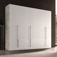 Modern Treviso Grey 5 Door Wardrobe thumbnail