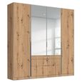 Alabama Wardrobe - 181cm - 4 Door - Combi - Artisan Oak