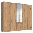 Alabama Wardrobe - 226cm - 5 Door - Combi - Artisan Oak