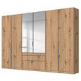 Alabama Wardrobe - 271cm - 6 Door - Combi - Artisan Oak