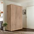 Celle Wardrobe - 136cm - 3 Door - Artisan Oak & Sonoma Oak