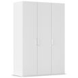 Evelyn Wardrobe - 151cm - 3 Door - H 223cm - Alpine White