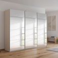 Kulmbach Mirrored Sliding Wardrobe - 271cm - 3 Door - Champagne