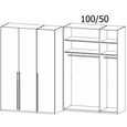 Skat Pure Wardrobe - 151cm - 3 Door - Graphite