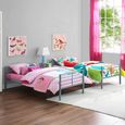 Bunk Bed - Single over Single - Grey - 4035159UK