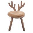 Deer Ears Kids Chair - Set of 2 - Natural - Wood