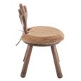 Deer Ears Kids Chair - Set of 2 - Natural - Wood