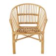 Filou Kids Chair - Set of 2 - Natural - Rattan and Bamboo Wood