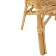 Filou Kids Chair - Set of 2 - Natural - Rattan and Bamboo Wood