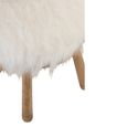 Sheep Ears Kids Chair - Set of 2 - Natural and White - Wood
