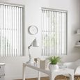 Mila Vertical Blind - White