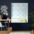Skinny Dip Roller Blind - Clouds Blue