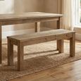 Langley Dining Bench - Small - Reclaimed Pine