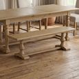Chateau Dining Bench - Natural - Rustic Pine