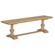 Chateau Dining Bench - Natural - Rustic Pine