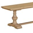 Chateau Dining Bench - Natural - Rustic Pine