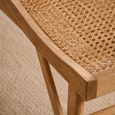 Elodie Dining Bench - Natural - Rattan and Solid Ash