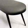 Clearance - Ace Dining Bench - Grey - Fabric - FSS16497