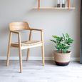 Getafe Dining Armchair - Set of 2 - Wooden - Natural