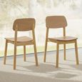 Barlow Dining Chair - Set of 2 - Oak