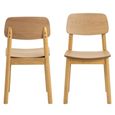 Barlow Dining Chair - Set of 2 - Oak