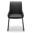 Soho Dining Chair - Set of 2 - Black