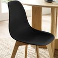 Agatha Dining Chair - Set of 2 - Black