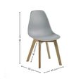 Agatha Dining Chair - Set of 2 - Grey
