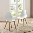 Agatha Dining Chair - Set of 2 - White