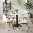 Agatha Dining Chair - Set of 2 - White