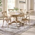 Satie Bistro Chair - Set of 2 - Limed Oak