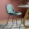 Clearance - Flanagan Dining Chairs - Set of 2 - Mint Velvet - D39
