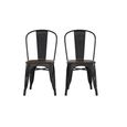 Fusion Dining Chair - Set of 2 - Black - C001101UK
