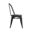 Fusion Dining Chair - Set of 2 - Black - C001101UK