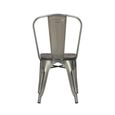 Fusion Dining Chair - Set of 2 - Gun Metal - C001105UK