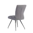 Kabana Dining Chair - Set of 2 - Grey Faux Leather