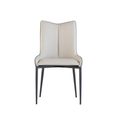 Nardo Dining Chair - Set of 2 - Grey Faux Leather