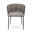 Gilden Dining Chair - Grey Fabric