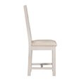 Windermere Painted Dining Chair - Set of 2 - Cross Back - Oyster Grey