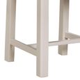 Windermere Painted Dining Chair - Set of 2 - Cross Back - Oyster Grey