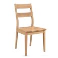 Arcadia Dining Chair - Set of 2 - Ladder Back - Oak