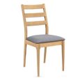 Orlando Dining Chair - Set of 2 - Ladder Back - Oak