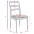 Orlando Dining Chair - Set of 2 - Ladder Back - Oak