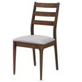 Orlando Dining Chair - Set of 2 - Ladder Back - Walnut