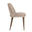 Delphina Dining Chair - Set of 2 - Lovely Nature - Fabric and Metal