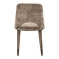 Cecilia Stone Chenille Fabric Dining Chair (Set of 2)