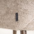 Delphina Dining Armchair - Lovely Nature - Fabric and Metal